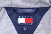 Tommy Hilfiger Embroidered Logo Blue Full Zip Jacket