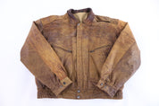 80's Mirage Aviator Full Zip Bomber Jacket