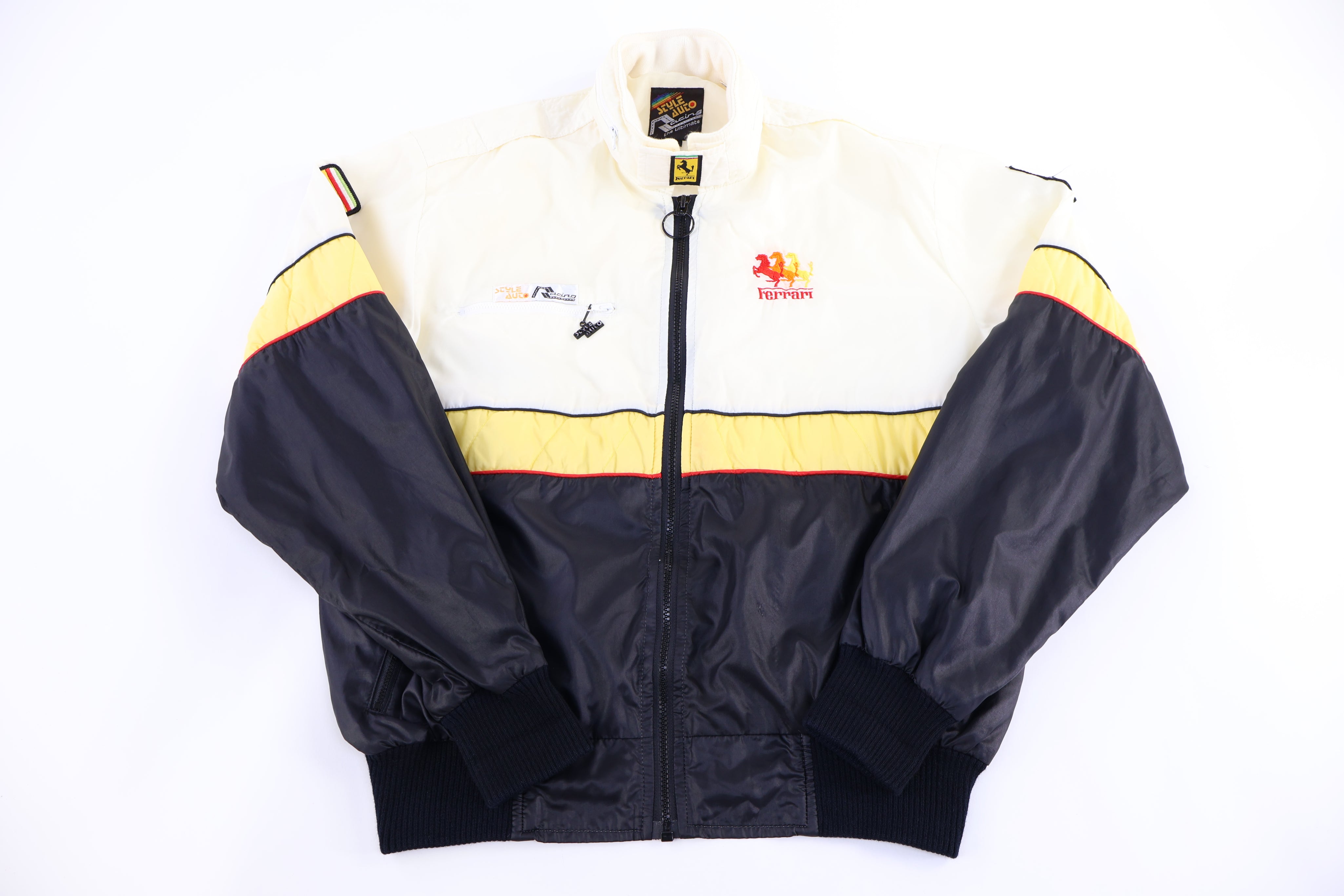 80's Ferrari Full Zip Racing Jacket