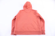 Women's Carhartt Logo Patch Orange Pullover Hoodie