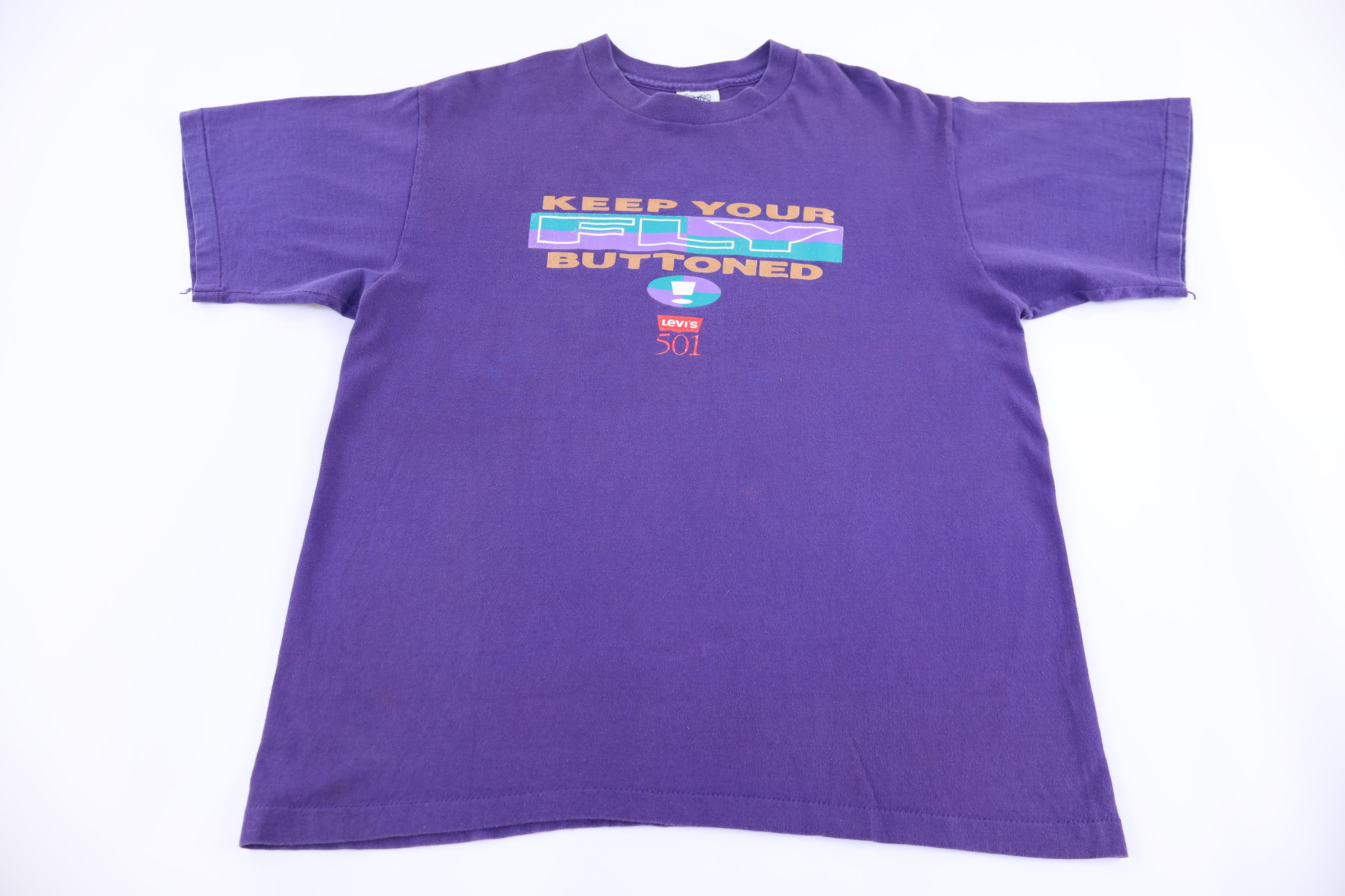 90's Levi's Keep Your Fly Buttoned T-shirt