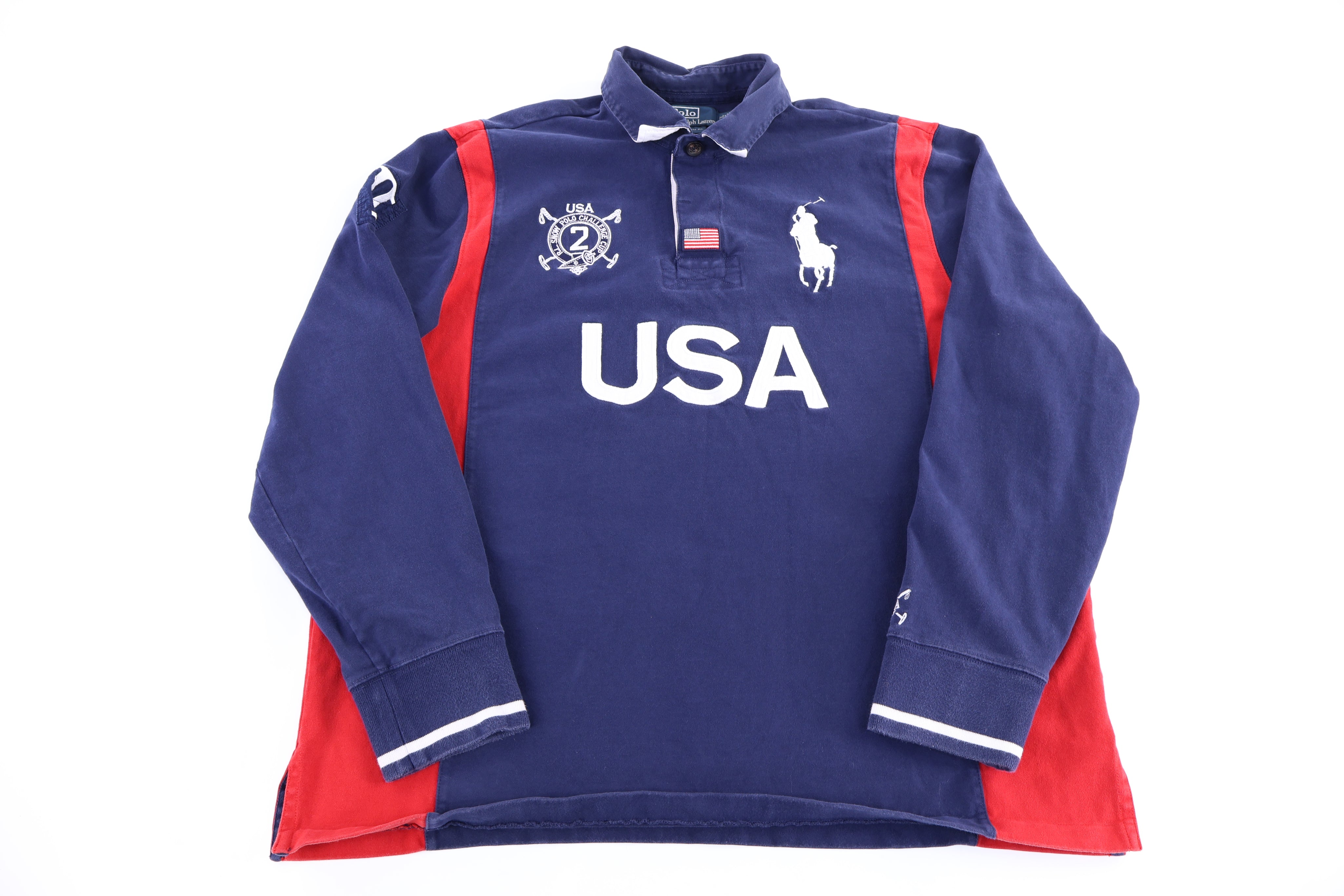 Polo by Ralph Lauren USA Snow Polo Challenge Cup LS Button Up