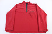 Ralph Lauren Polo Sport Red Quarter Zip Sweatshirts