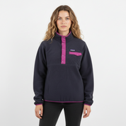 Women's Patagonia Logo Patch Purple & Black Pullover