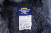 Dickies Logo Patch Blanket Lined Denim Chore Jacket