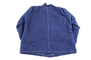 Dickies Logo Patch Blanket Lined Denim Chore Jacket