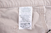 Carhartt Logo Patch Tan Pants