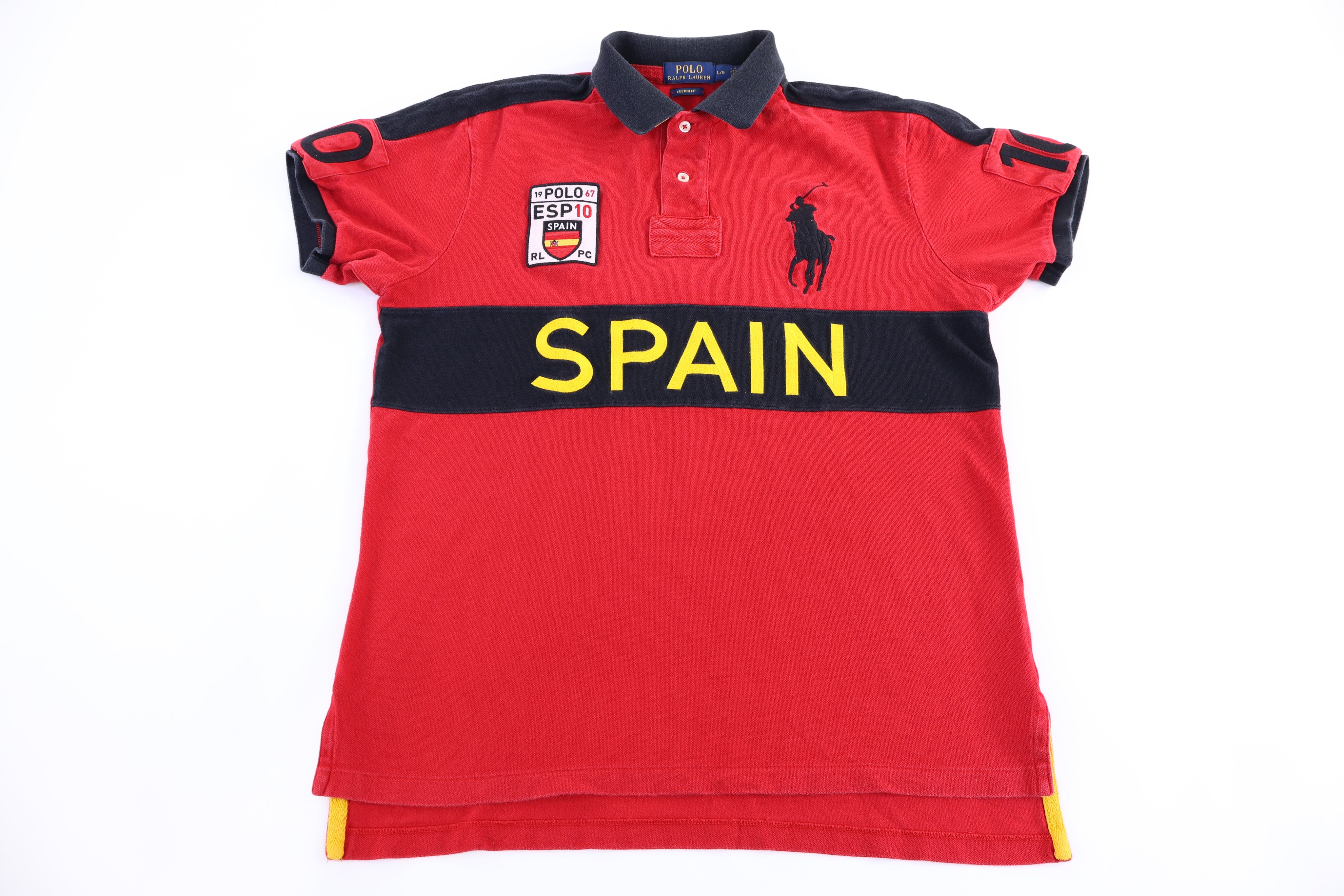 Polo by Ralph Lauren Spain Embroidered Button Up