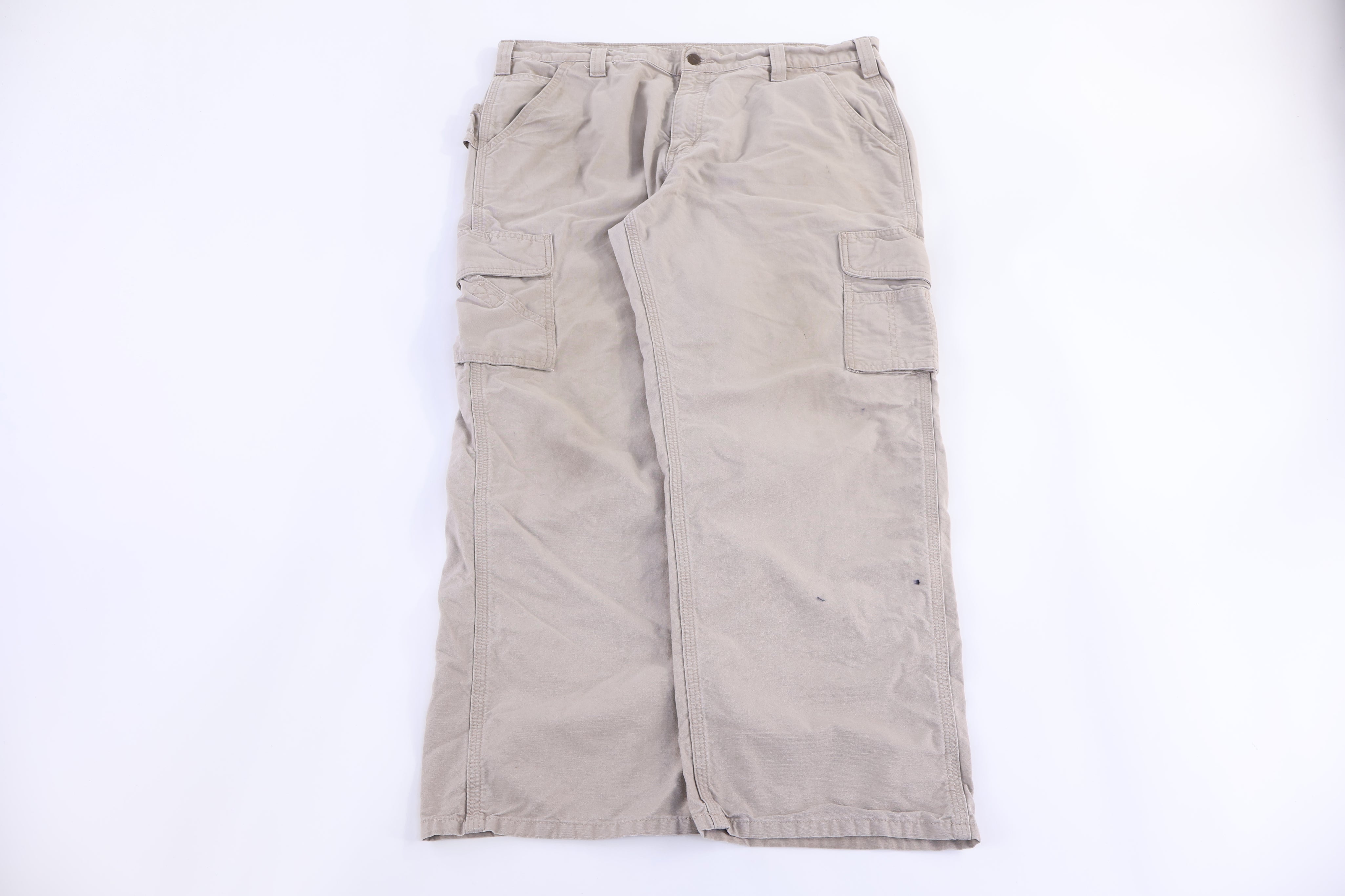 Carhartt Logo Patch Tan Pants