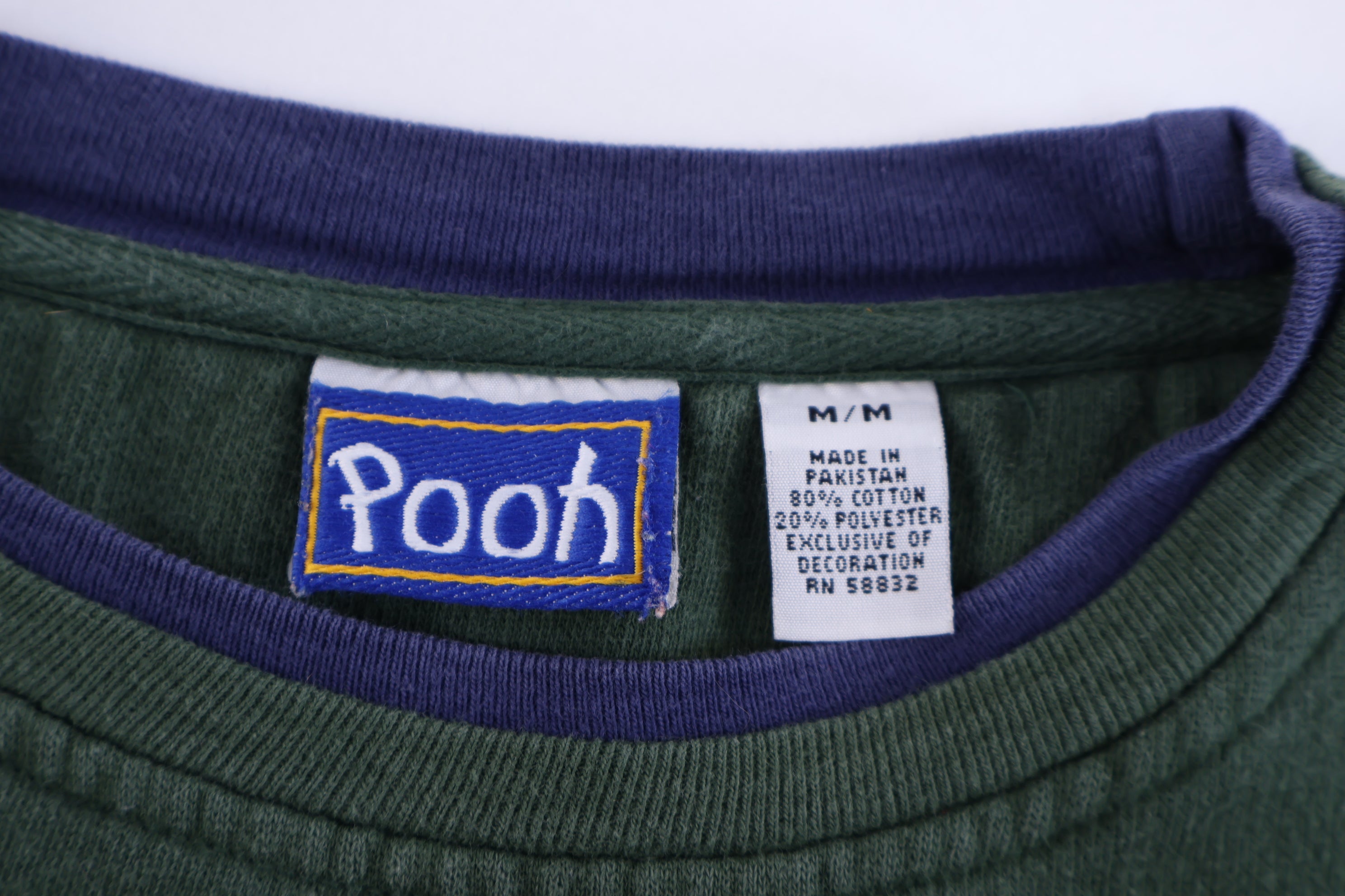 Vintage Winnie The Pooh Embroidered Sweatshirt