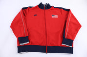 Nike Team USA Embroidered Logo Full Zip Track Jacket
