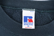 90's Russell Athletic Blue Blank Sweatshirt