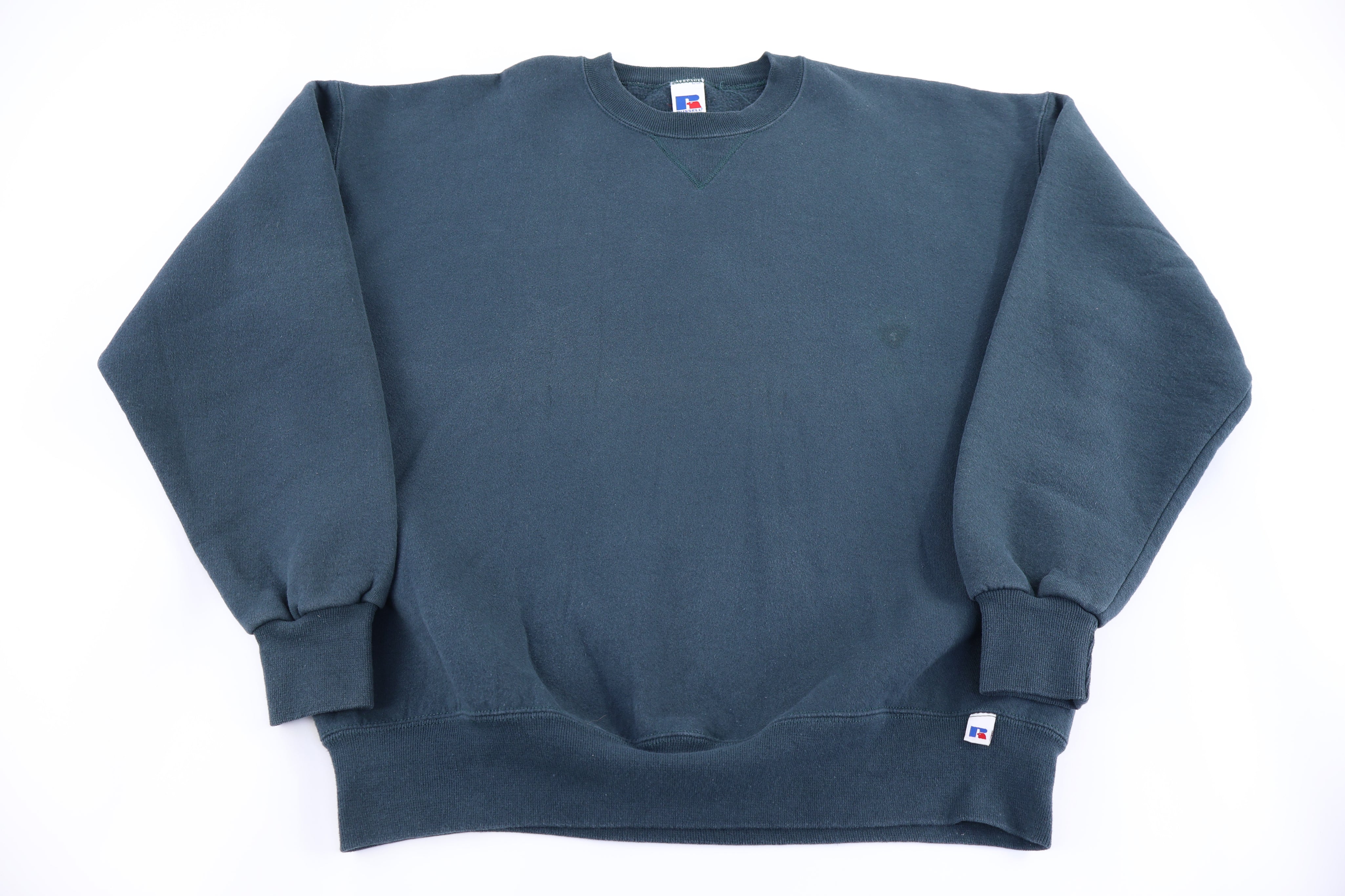 90's Russell Athletic Blue Blank Sweatshirt