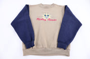 90's Mickey Mouse Embroidered Sweatshirt