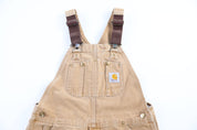 Carhartt Logo Patch Tan Overalls