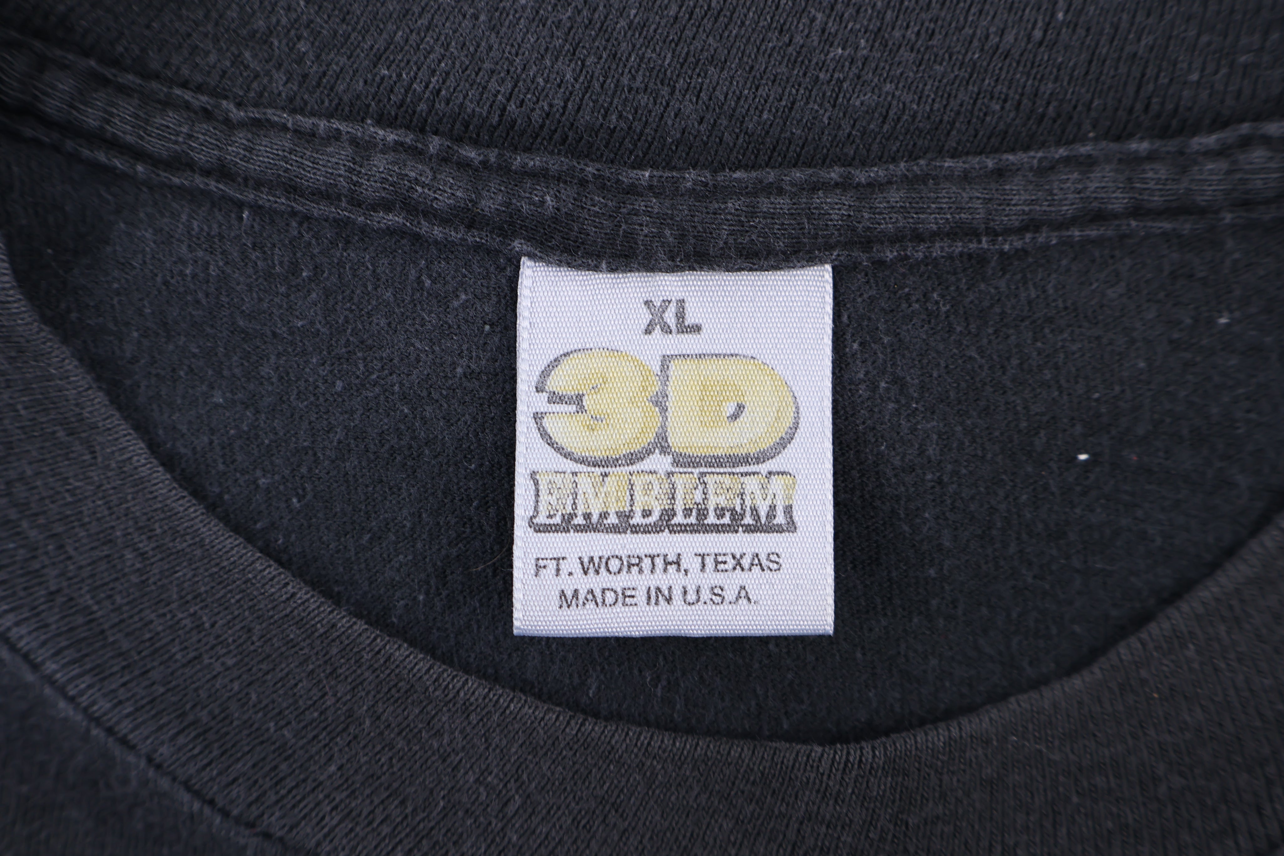 90's Harley Davidson Motorcycles 3D Emblem T-shirt