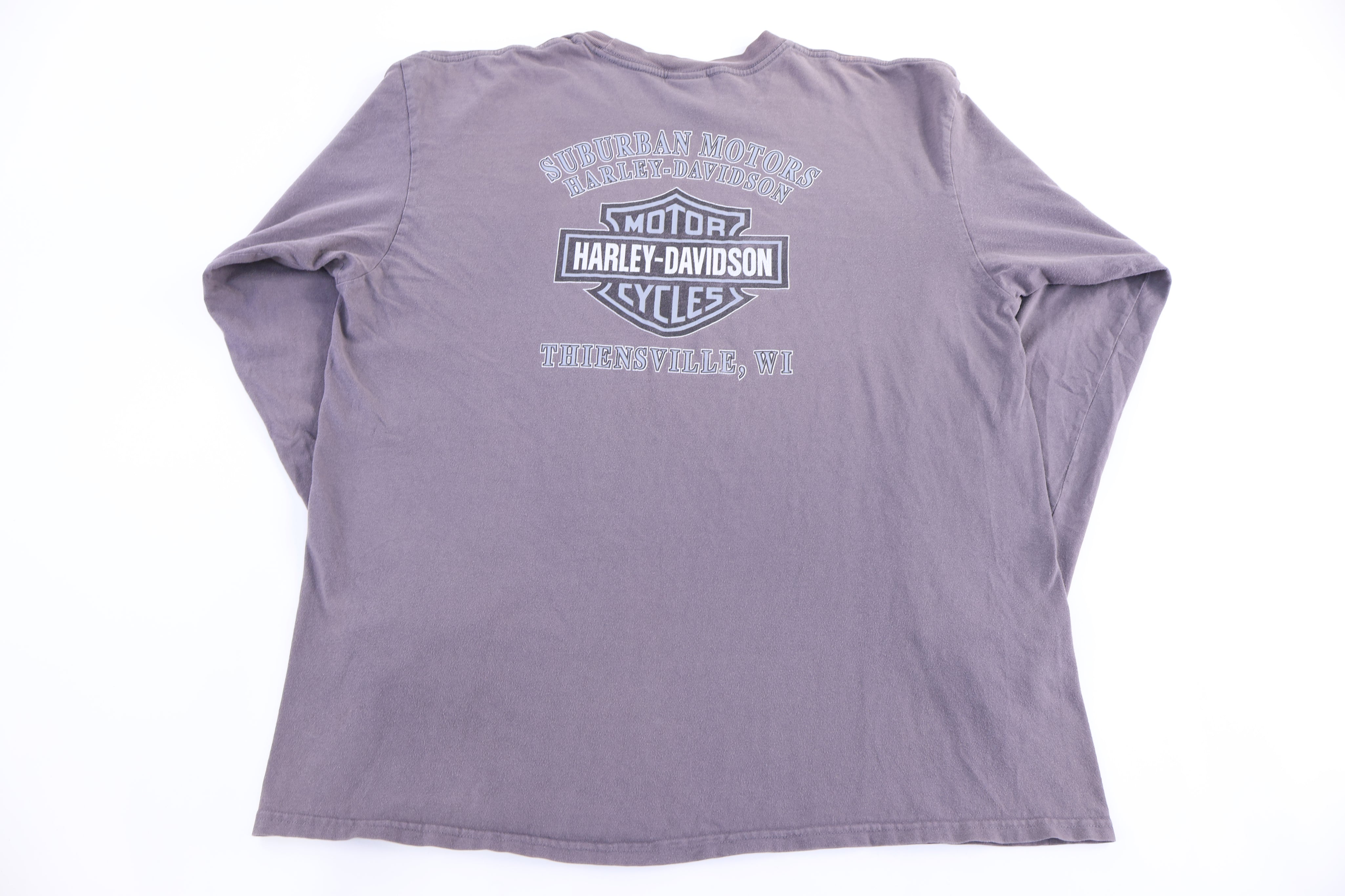 Harley Davidson Motorcycles Wisconsin LS T-shirt