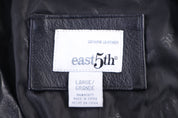 Women's East 5th Black Leather Coat