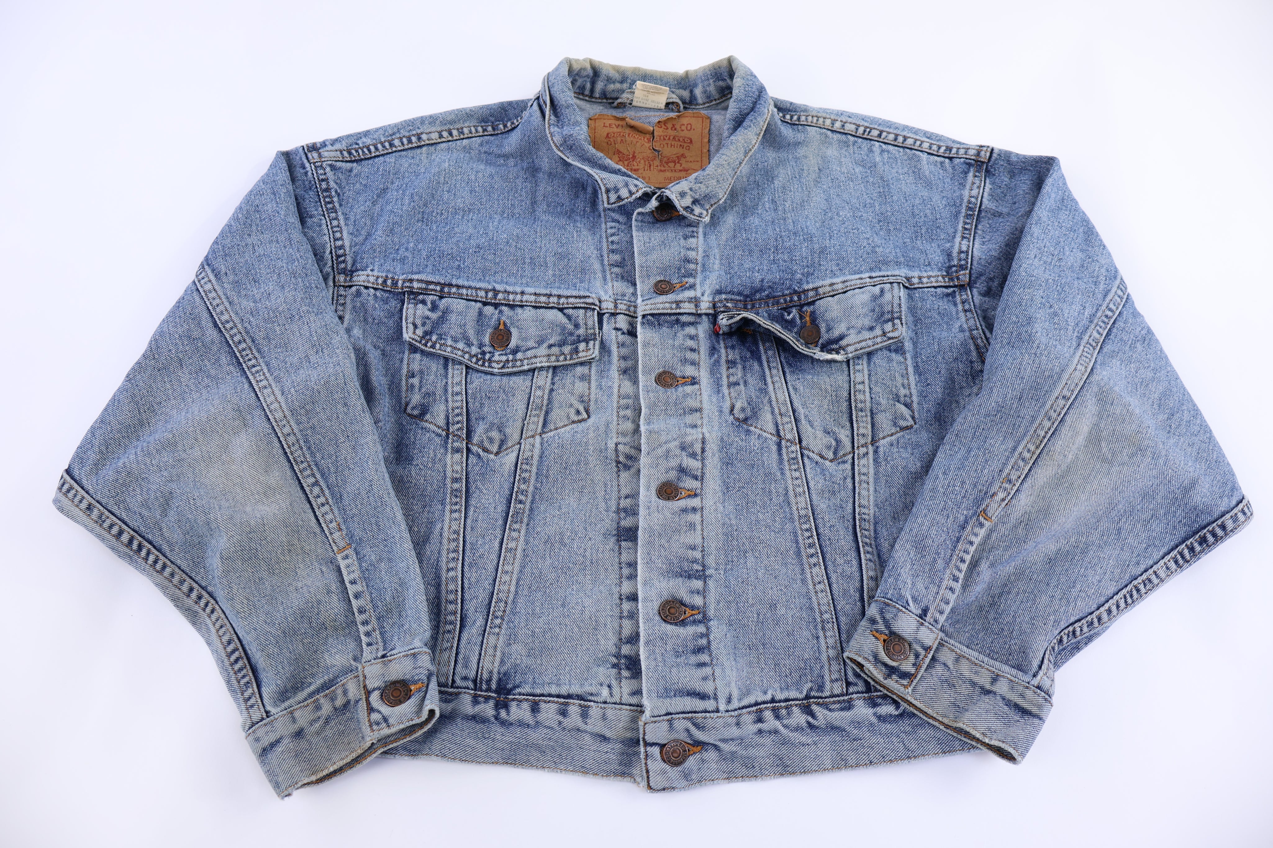 90's Levi's Light Wash Denim Jacket