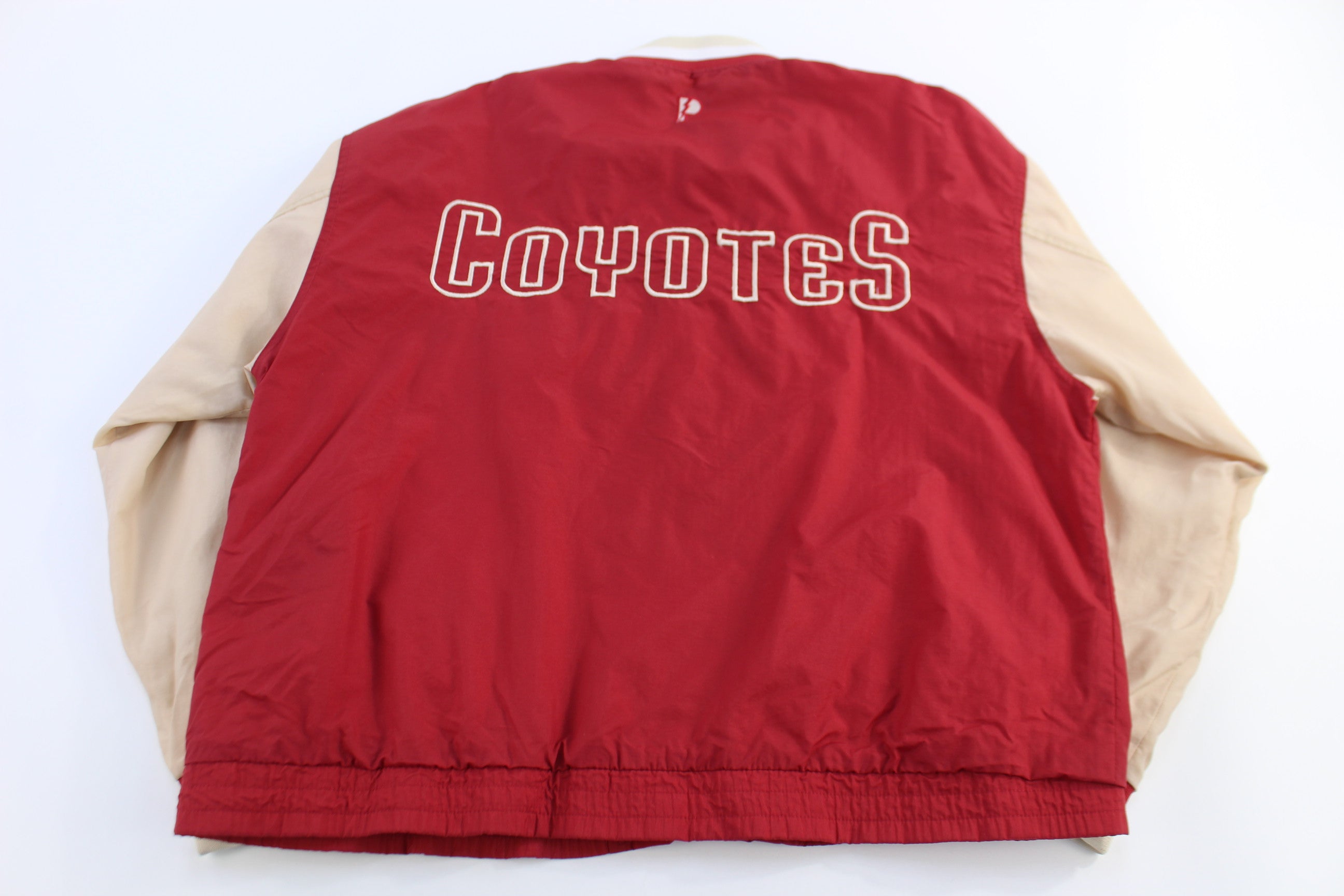 Phoenix Coyotes Hockey Full Snap Windbreaker