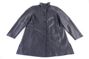 Women's East 5th Black Leather Coat