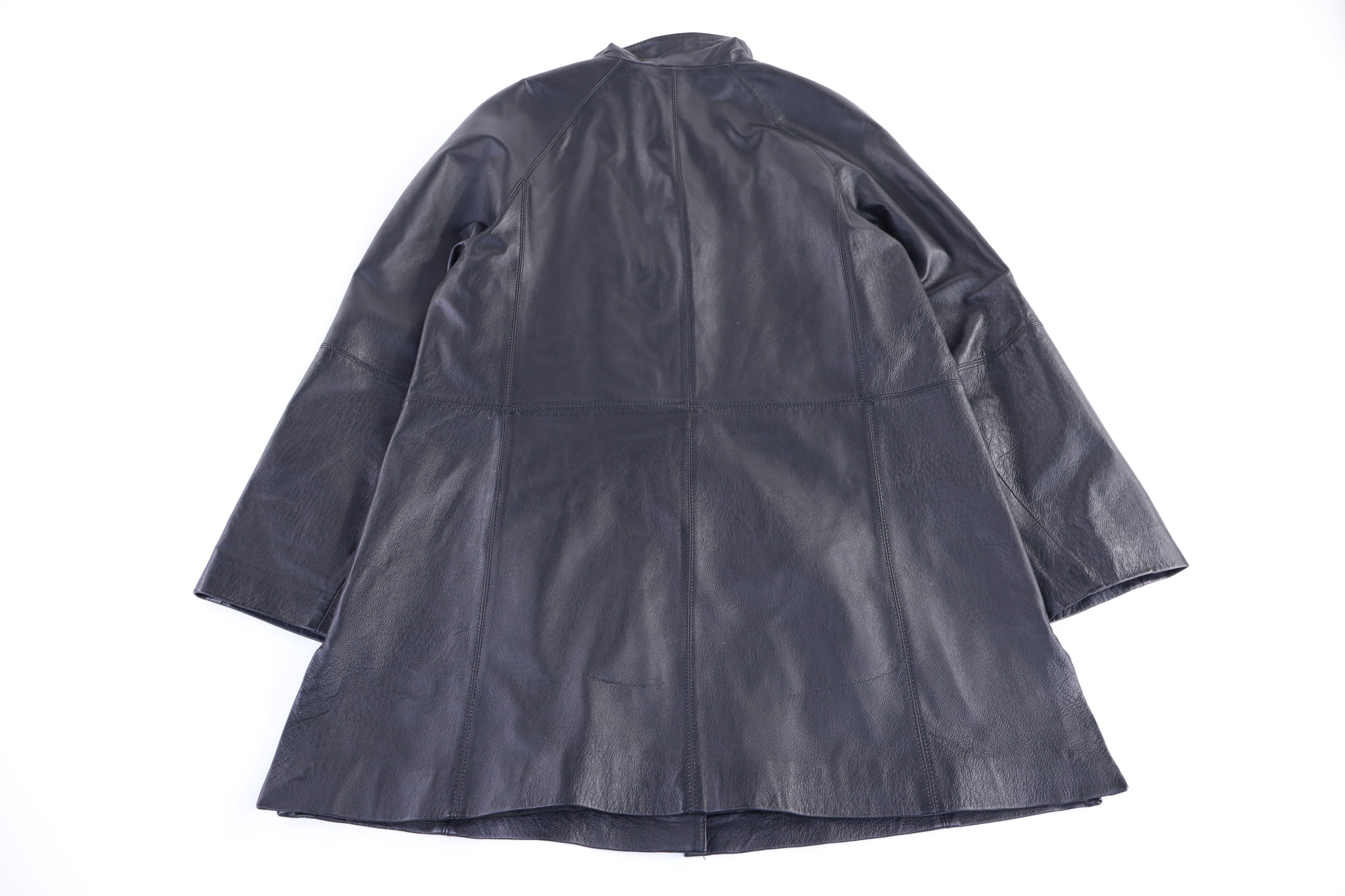 Women's East 5th Black Leather Coat