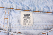 90's Levi's 550 Orange Tab Denim Jeans