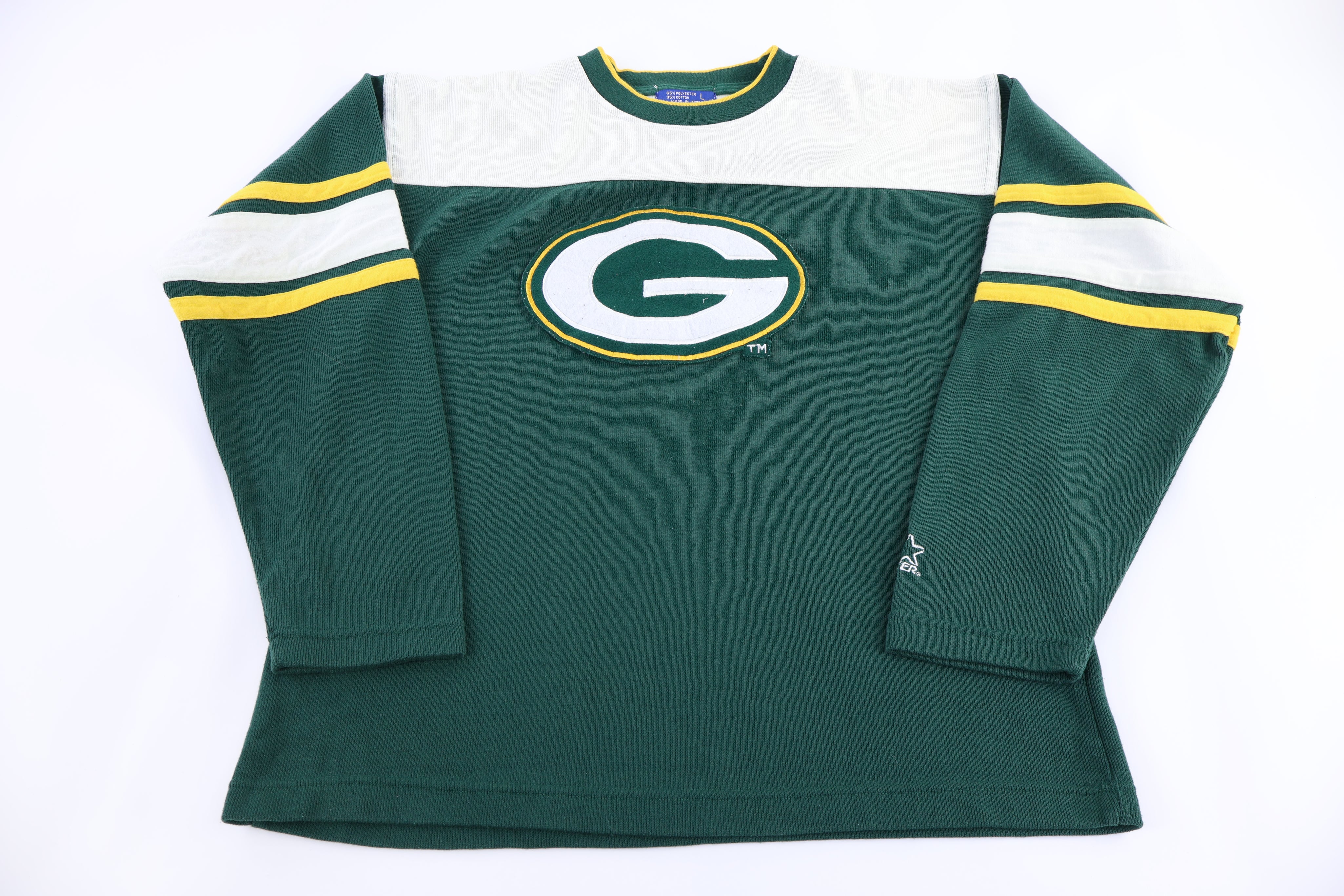 Vintage Starter Green Bay Packers Pullover Sweater
