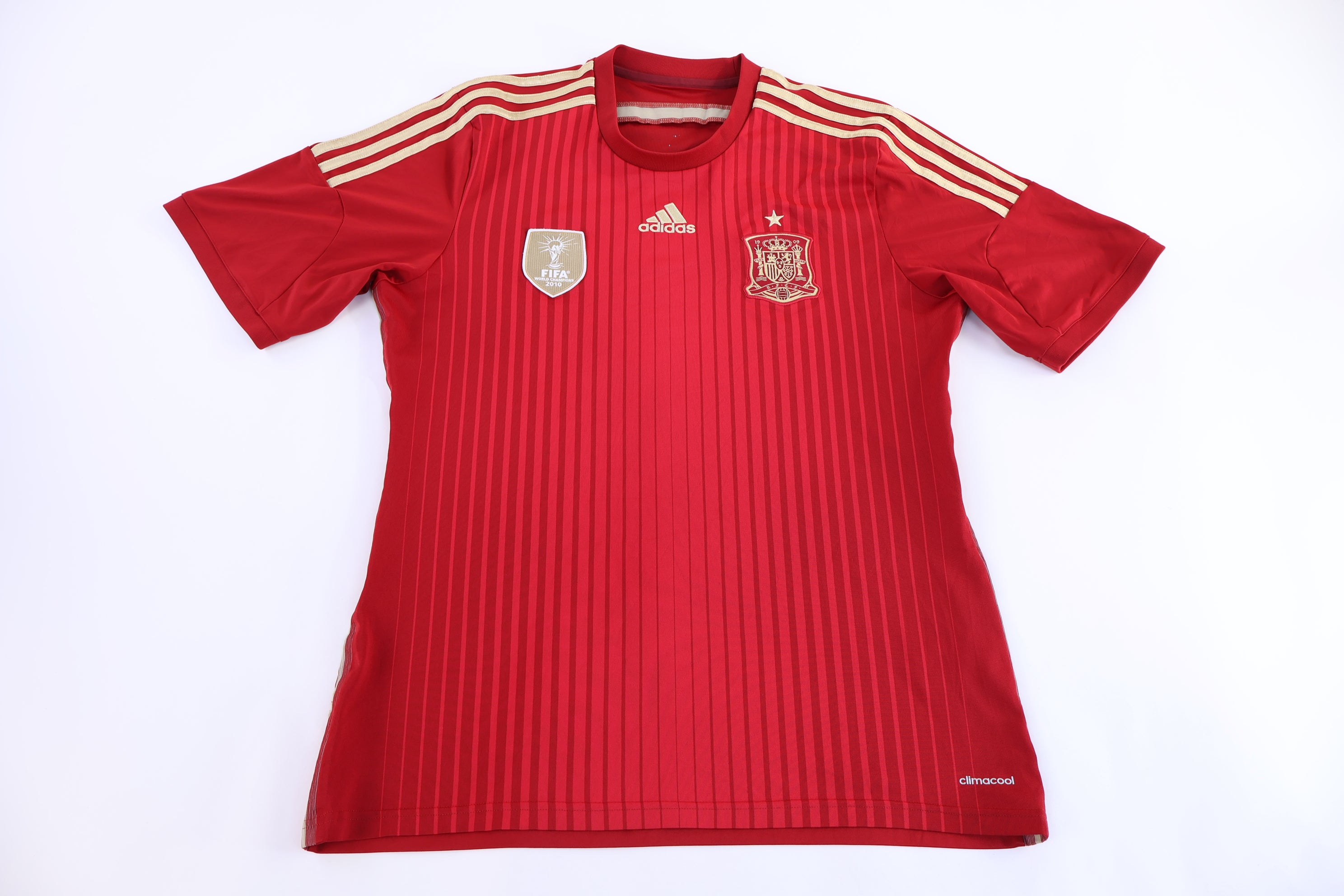 2010 Adidas Spain World Cup Soccer Jersey
