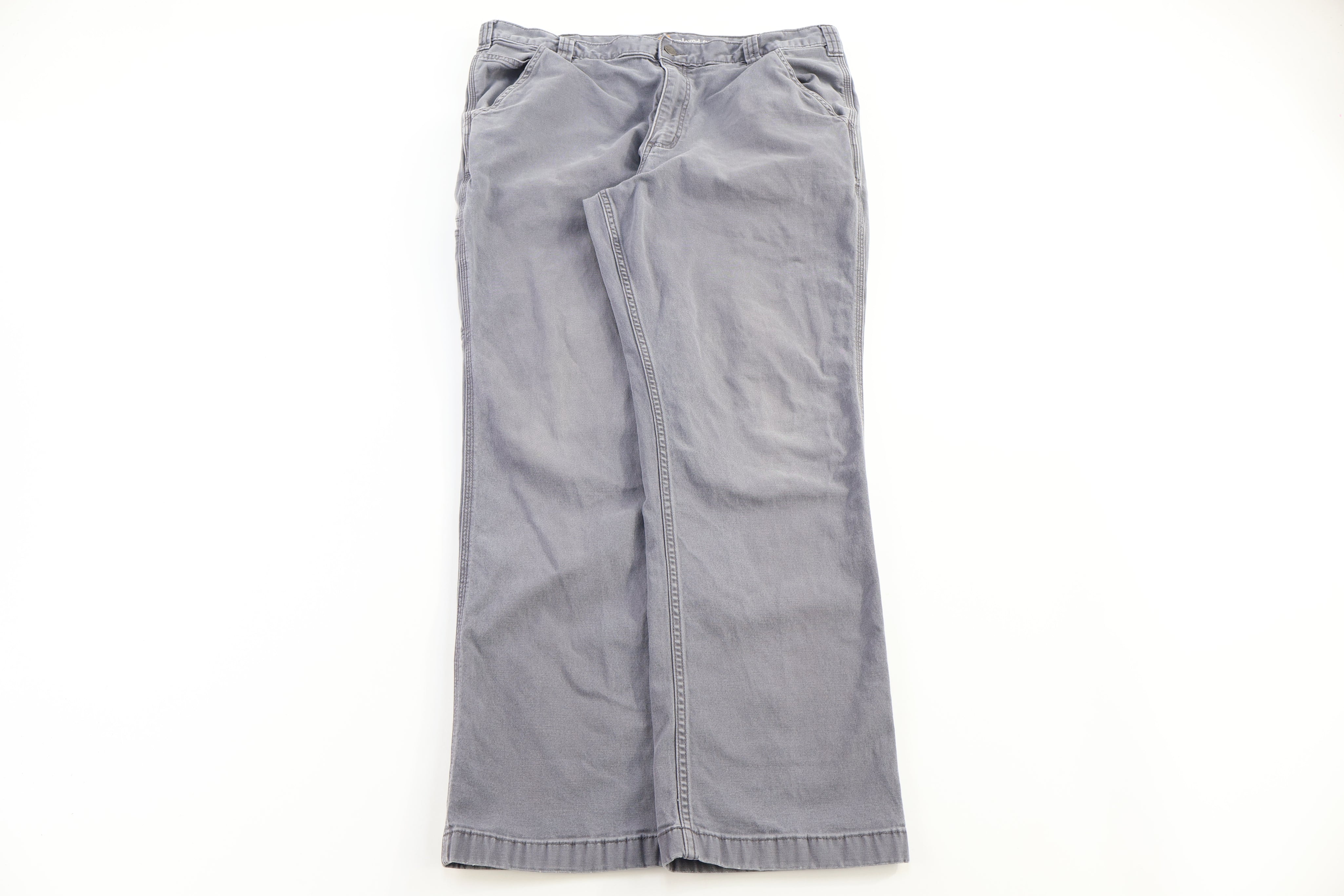 Carhartt Logo Patch Grey Pants