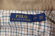 Polo Ralph Lauren Tan Embroidered Logo Full Zip Jacket