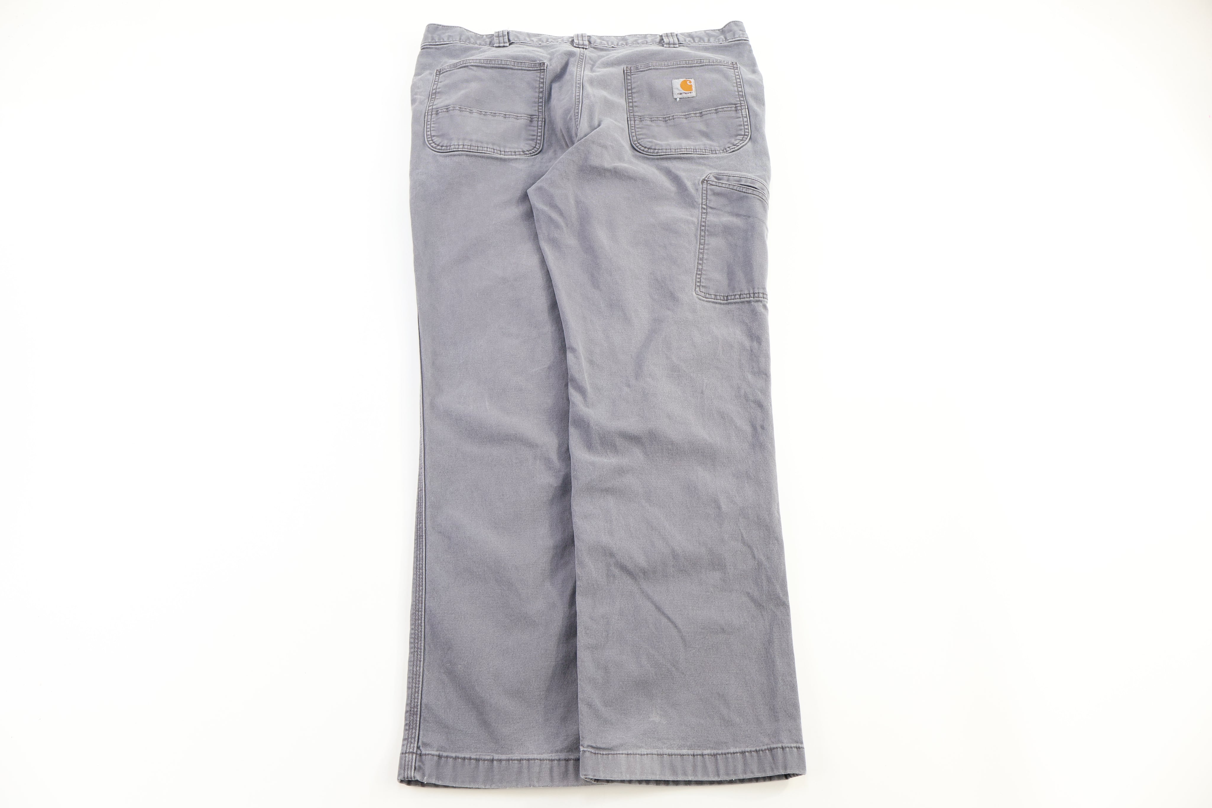 Carhartt Logo Patch Grey Pants