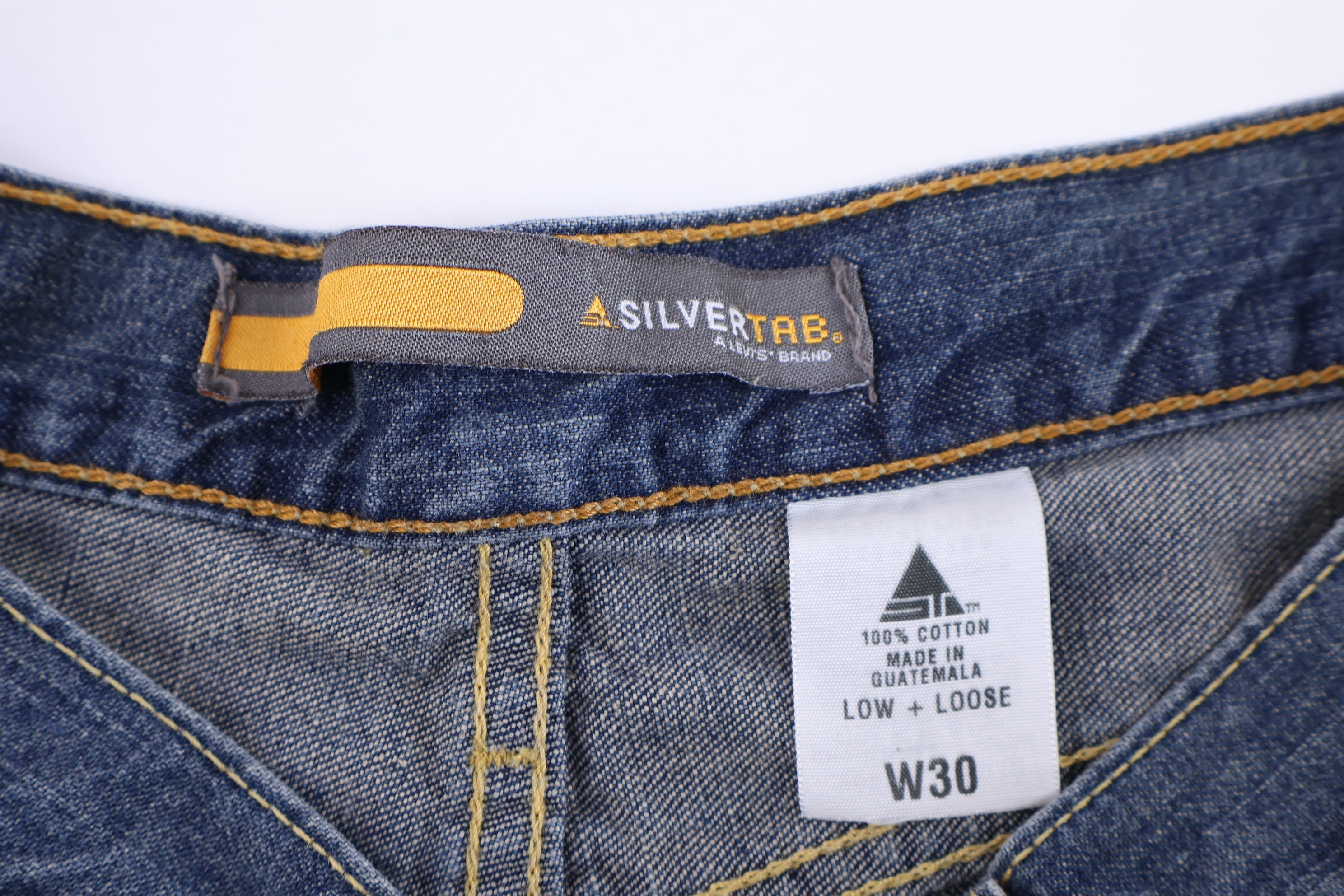 Levi's Silvertab Dark Wash Denim Shorts