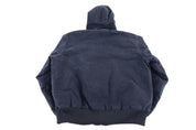 Carhartt Logo Patch Black Full Zip Jacket