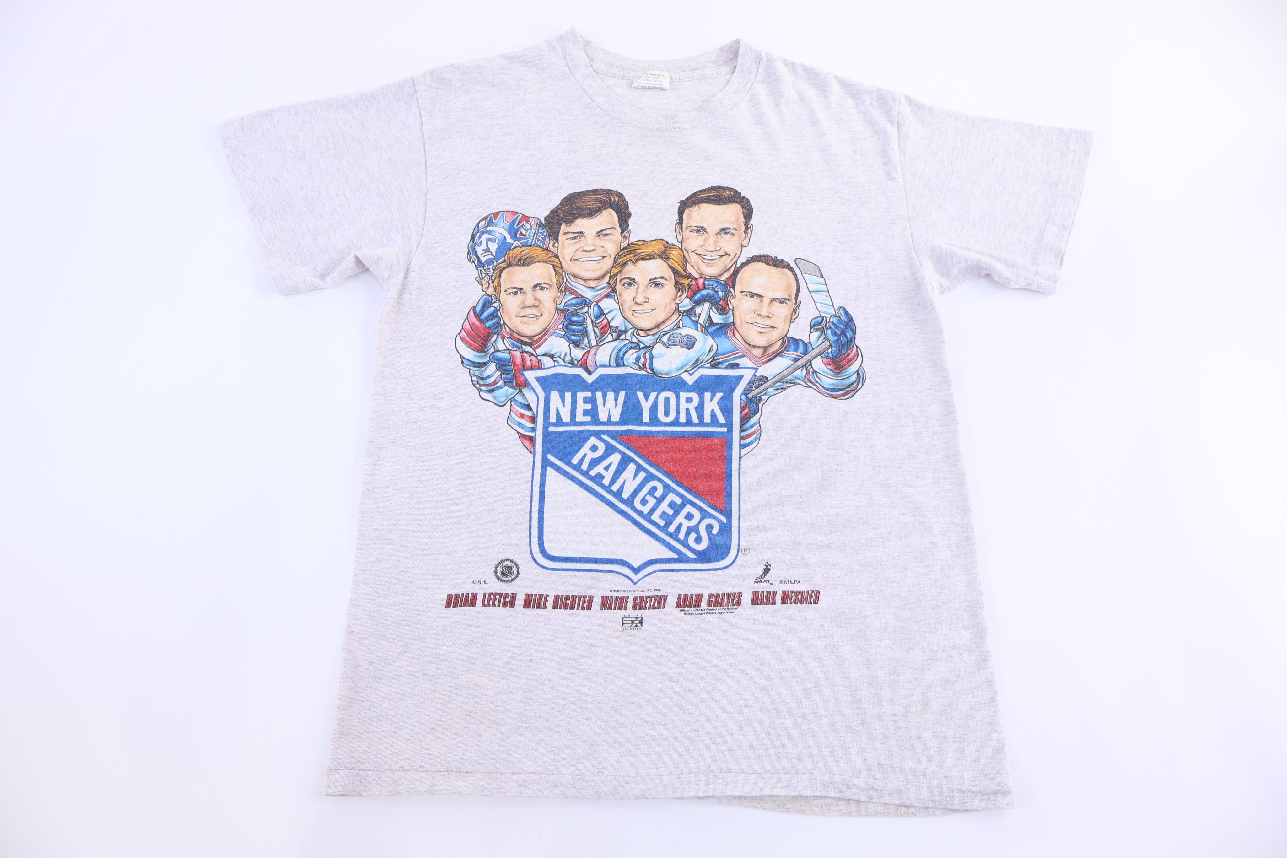 1996 New York Rangers Hockey T-shirt
