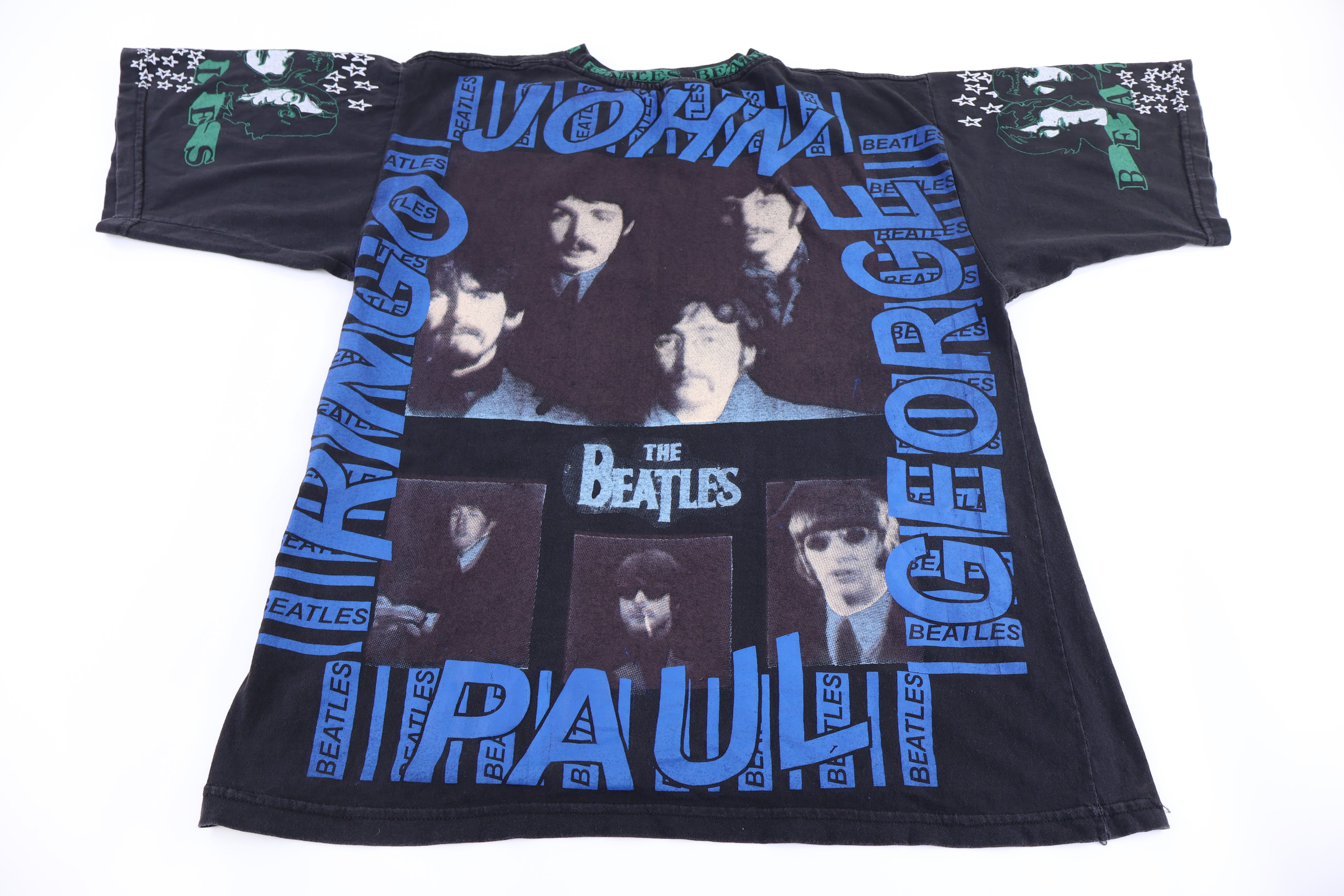 90's The Beatles The Magical Mystery Tour All Over Graphic T-shirt