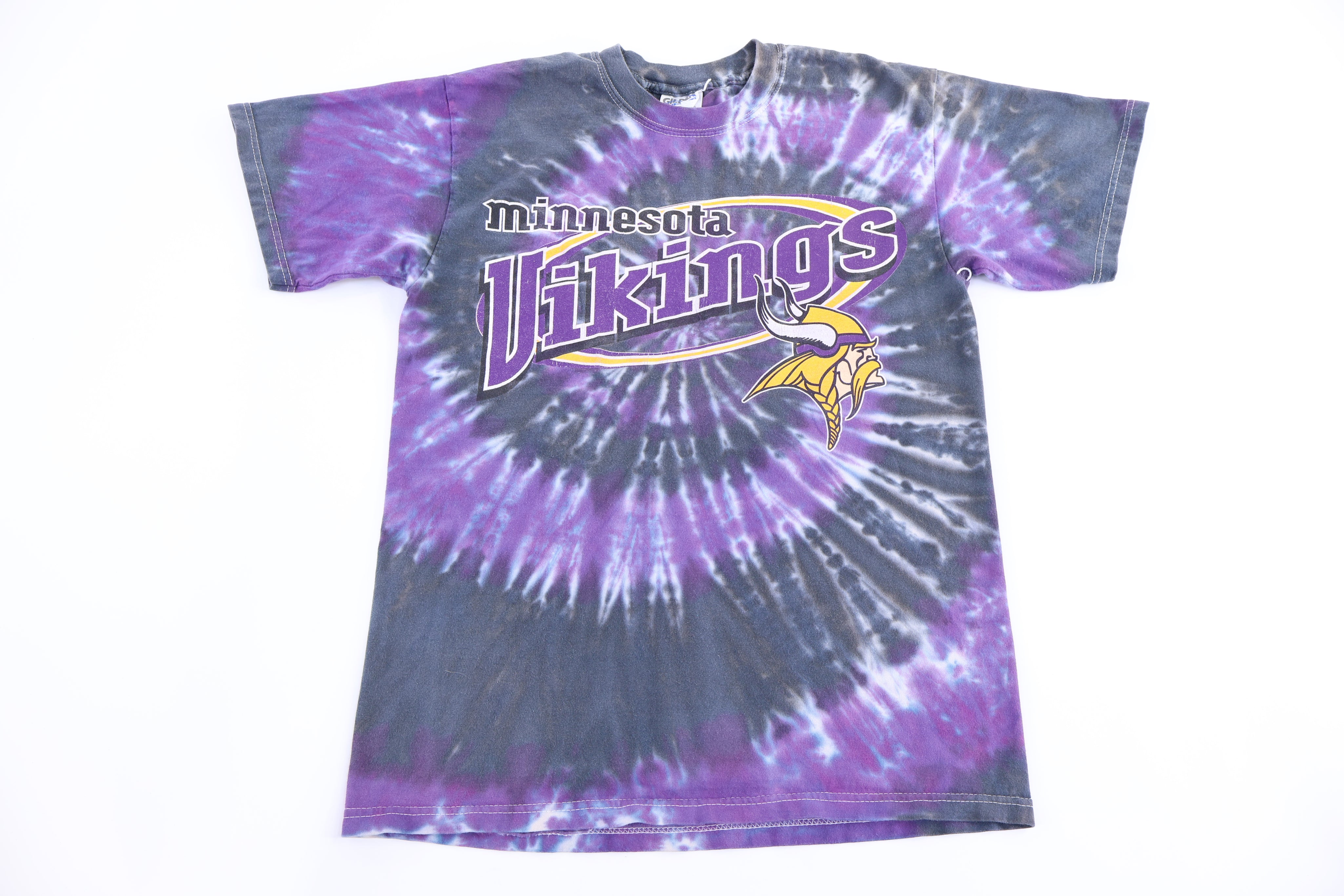 90's Minnesota Vikings Football Tie Dye T-shirt