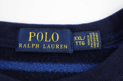 Polo Ralph Lauren Embroidered Logo Blue Striped Sweater
