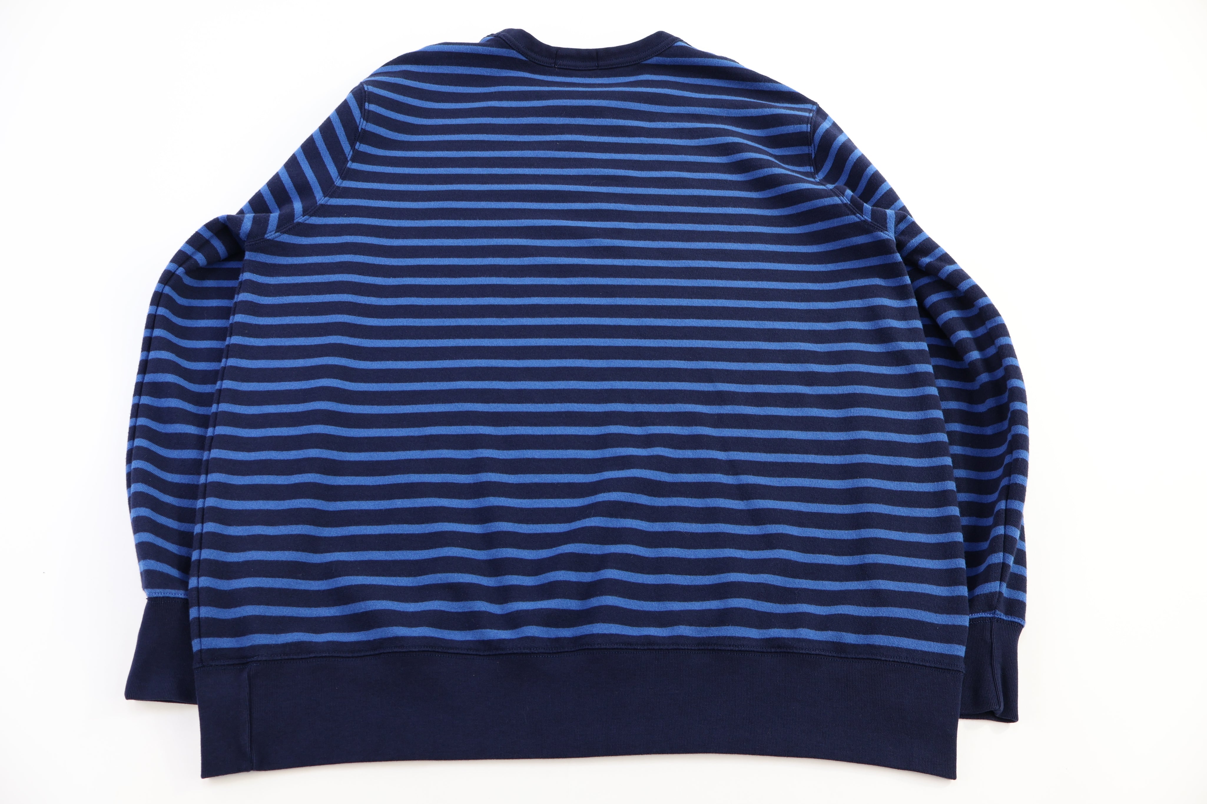 Polo Ralph Lauren Embroidered Logo Blue Striped Sweater