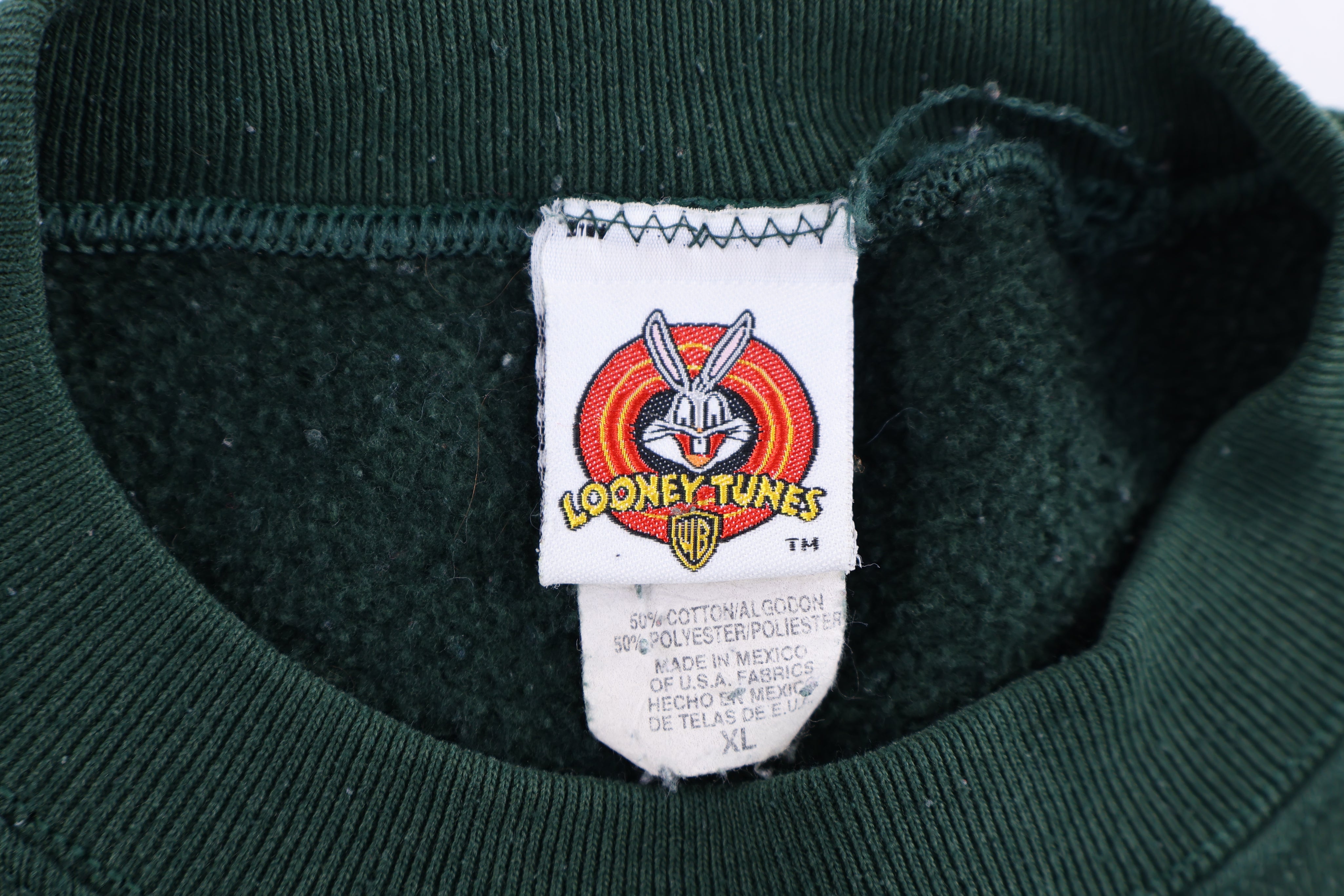1998 Looney Tunes Tasmanian Devil Graphic Sweatshirt