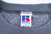 90's Russell Athletic Blue Blank Sweatshirt