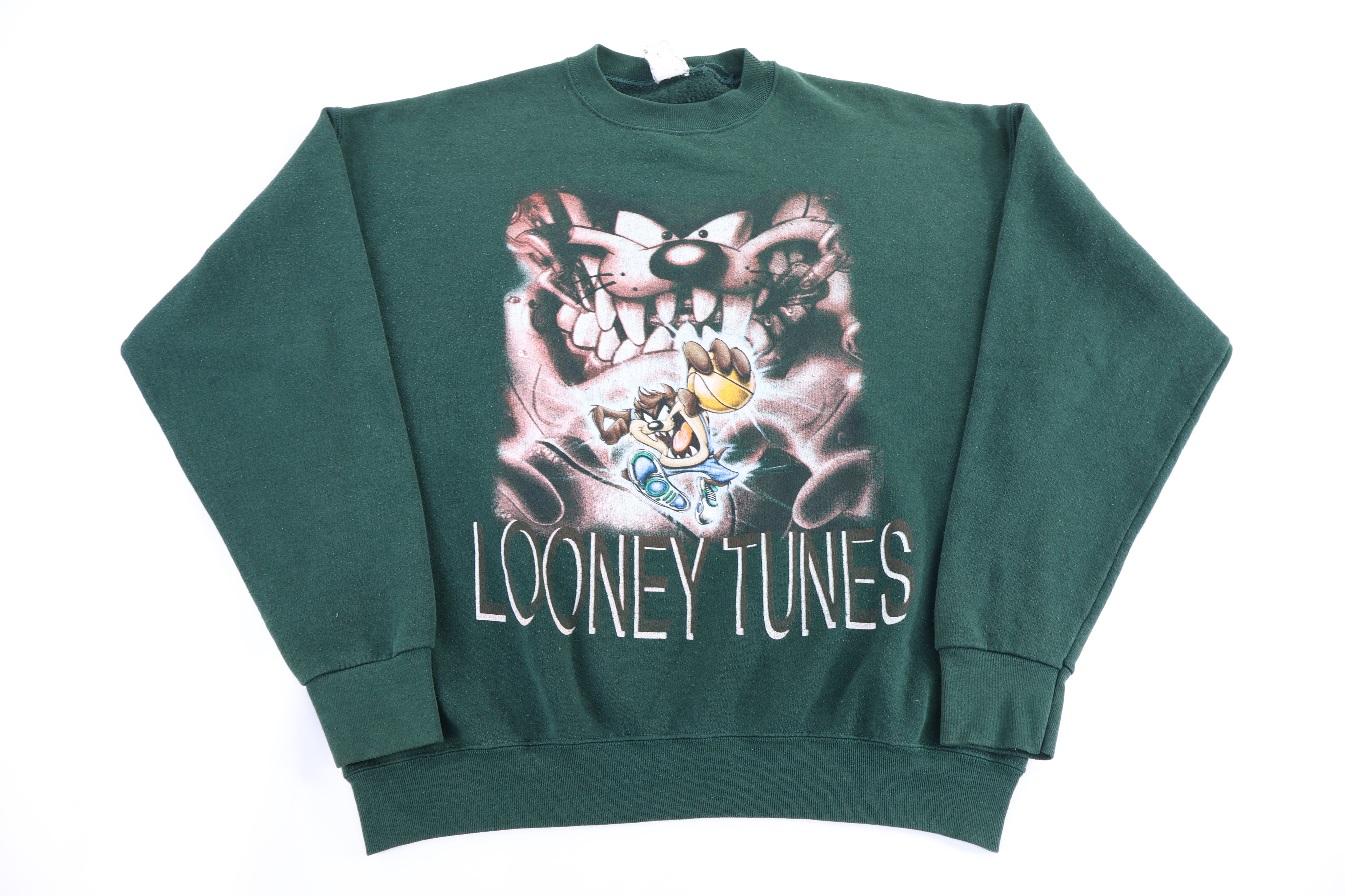 1998 Looney Tunes Tasmanian Devil Graphic Sweatshirt