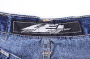 Y2K LEI Dark Wash Denim Shorts