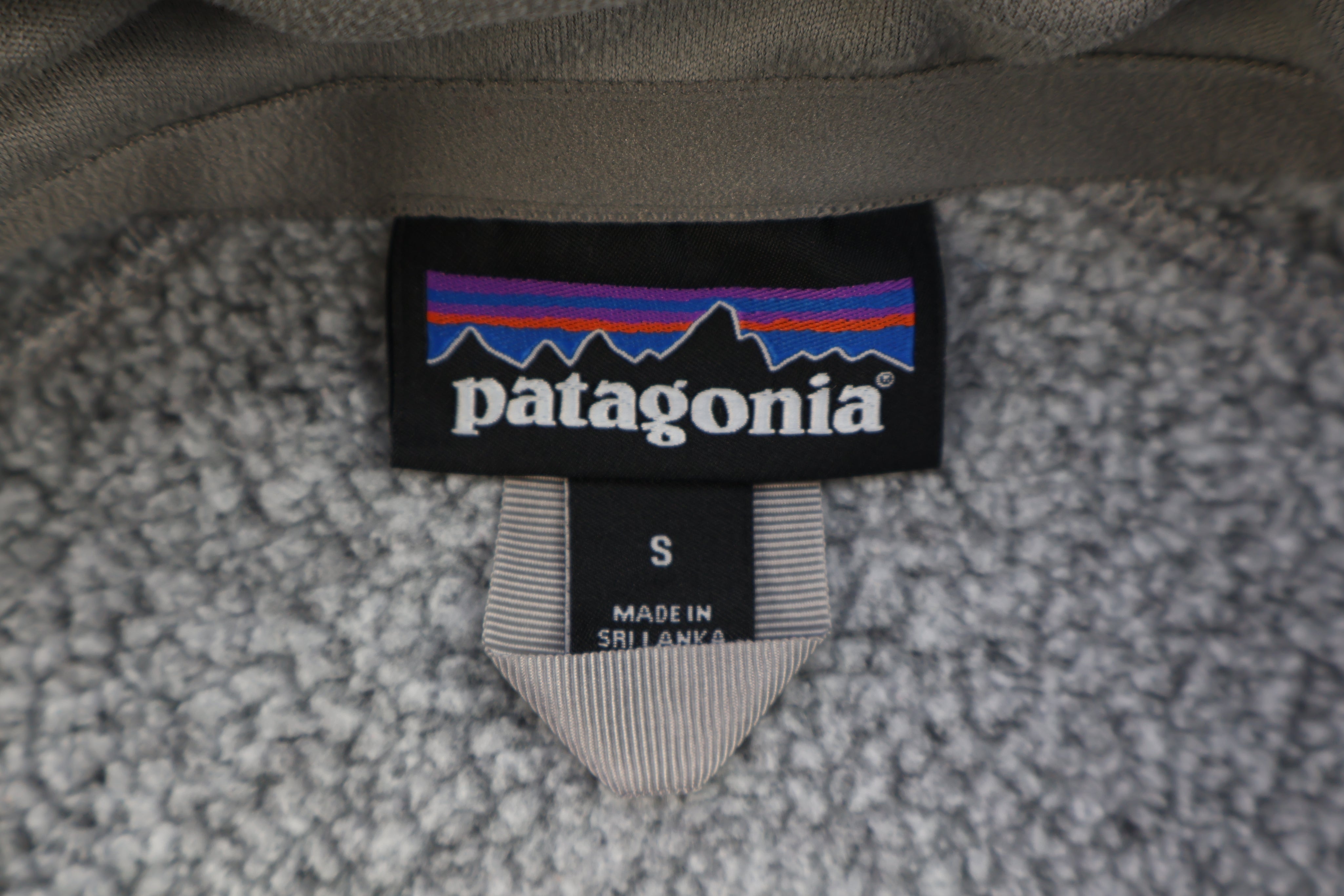 Women's Patagonia Grey Full Zip Sweater
