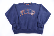 90's University of Illinois Embroidered Sweatshirt