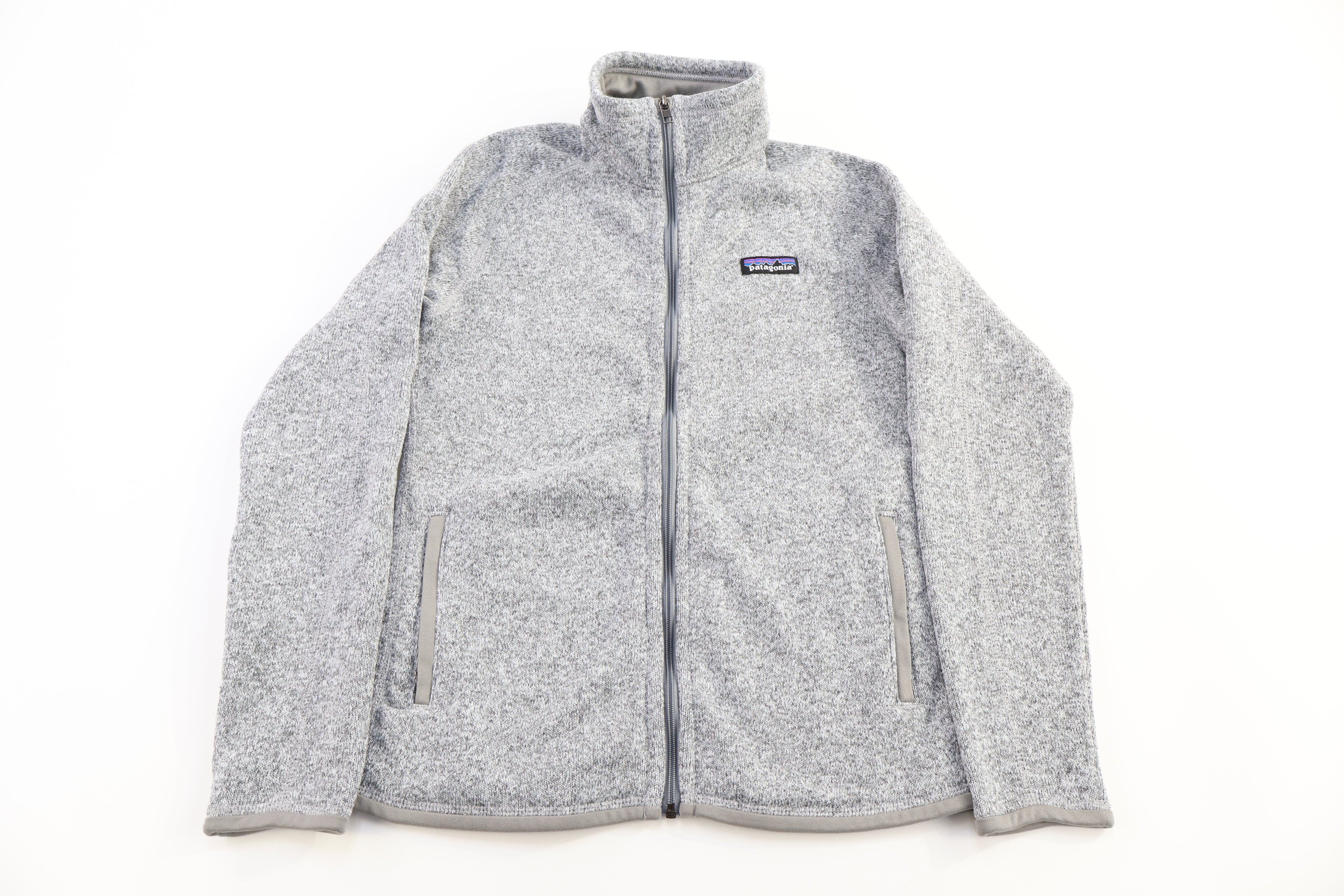 Women's Patagonia Grey Full Zip Sweater