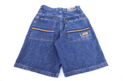 Y2K LEI Dark Wash Denim Shorts