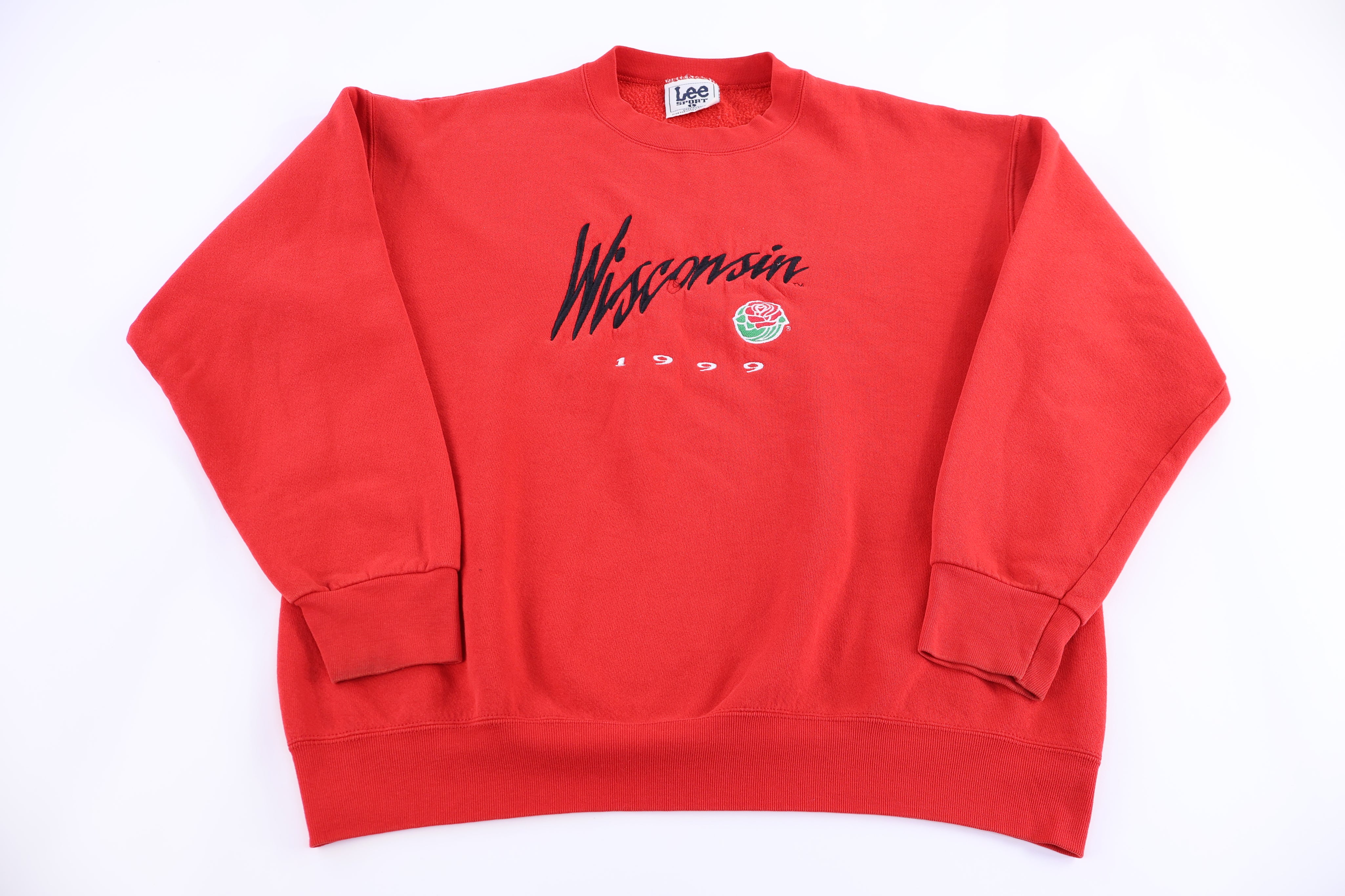 90's Wisconsin Badgers Embrodiered Sweatshirt