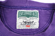 90's Levi's Strauss & Co Purple Blank Sweatshirt