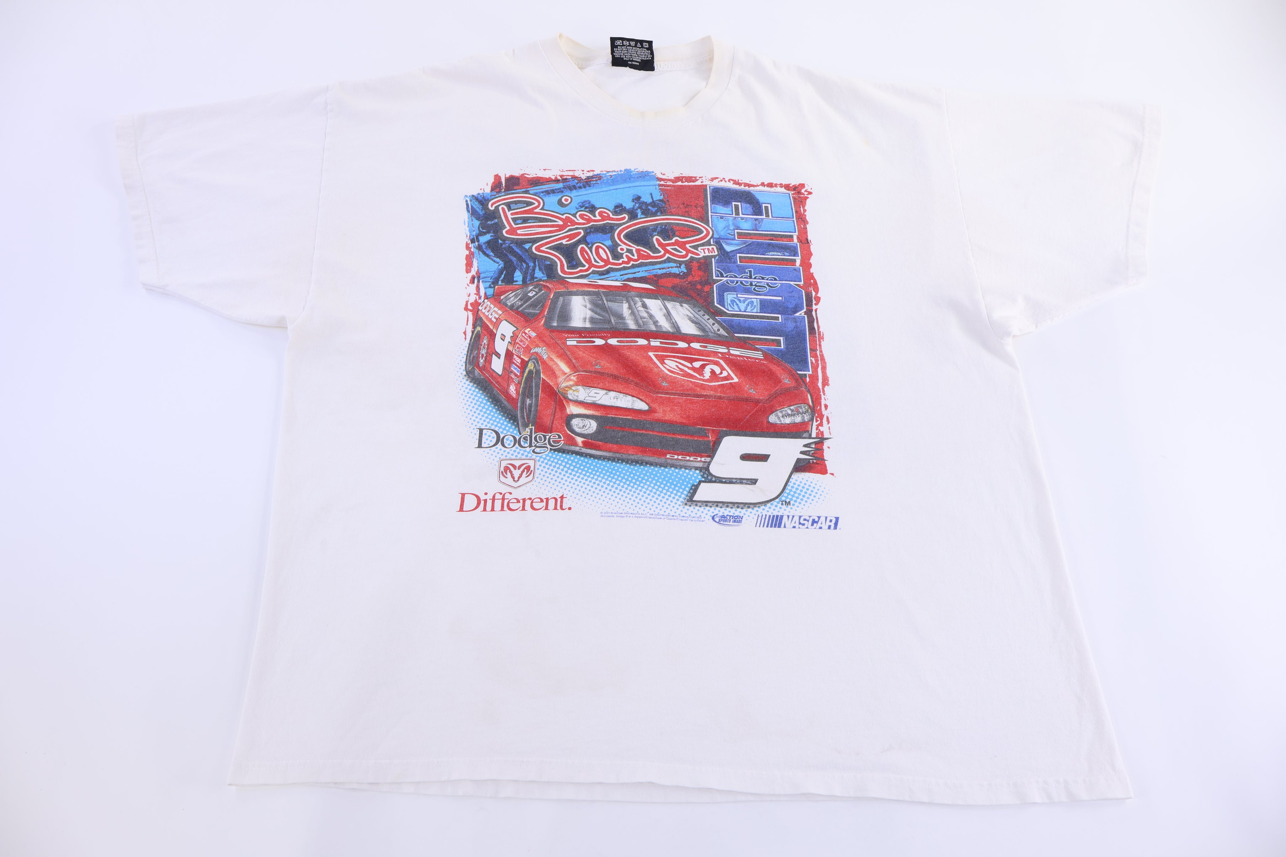 Vintage Dodge Bill Elliot Racing Graphic T-shirt